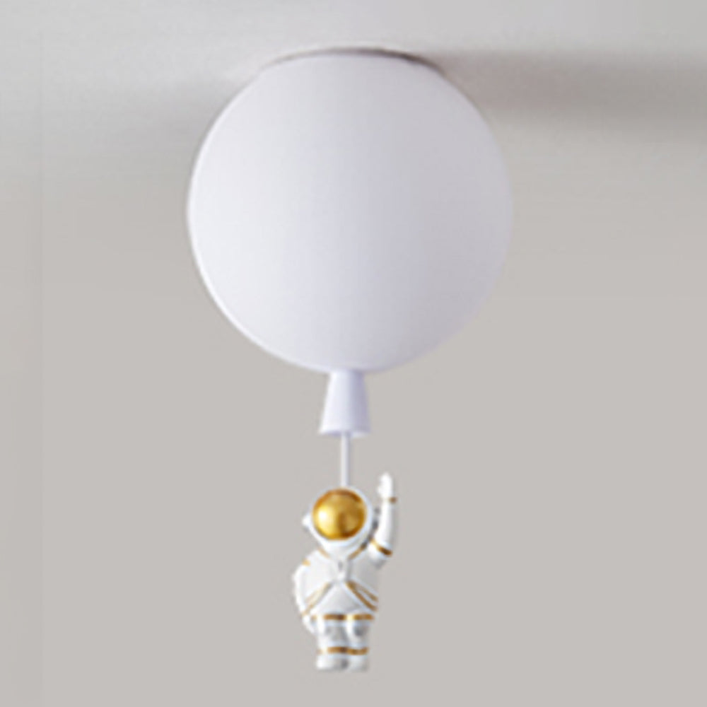 Fateh Astronaut Balloon Flush Mount Ceiling Light, L 20/25/30/35cm