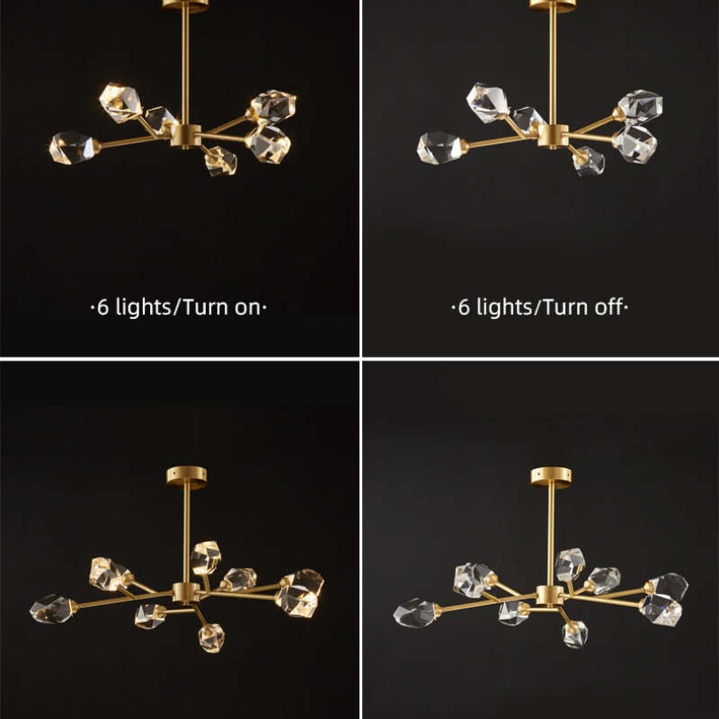 Modern LED Chandeliers Crystal Pendant Light
