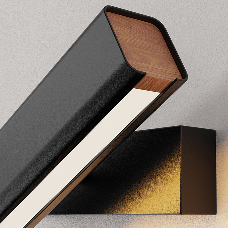 Modern LED Aluminum Wall Light Rotate 360 for Bedroom & Living Room