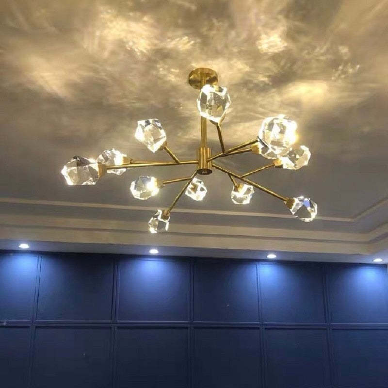 Modern LED Chandeliers Crystal Pendant Light