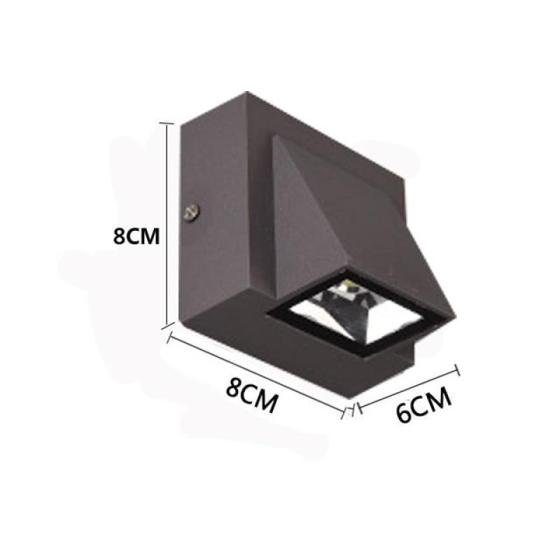 Modern Simple Outdoor Waterproof LED Wall Lamp