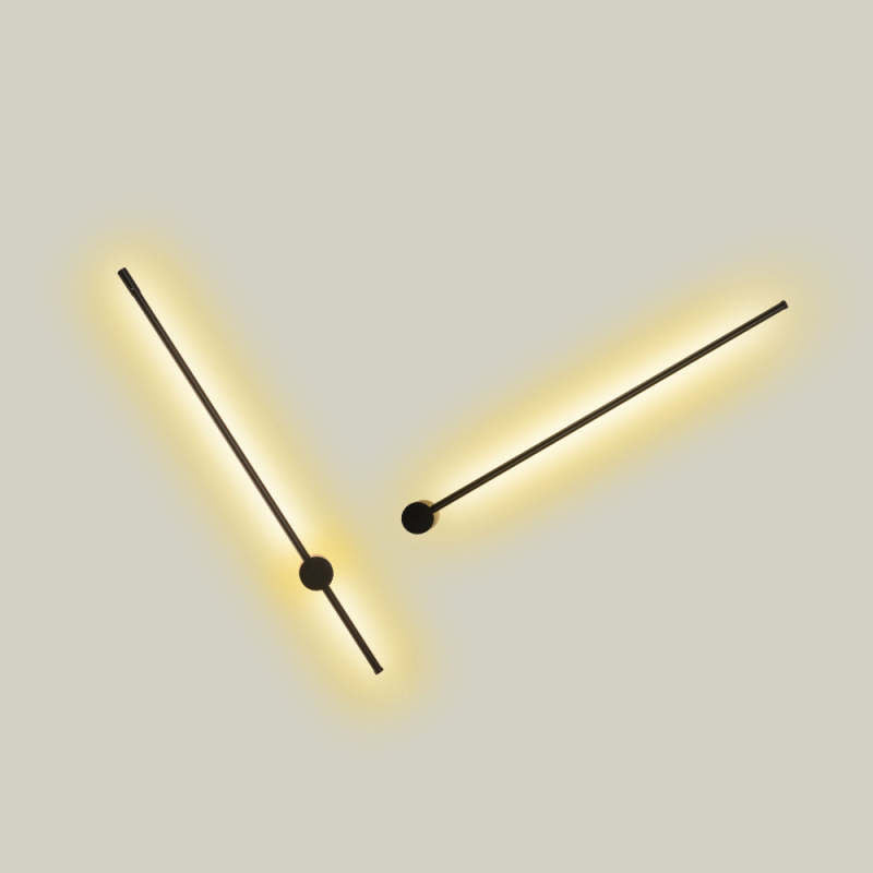Edge Wandleuchte mit LED-Streifen
