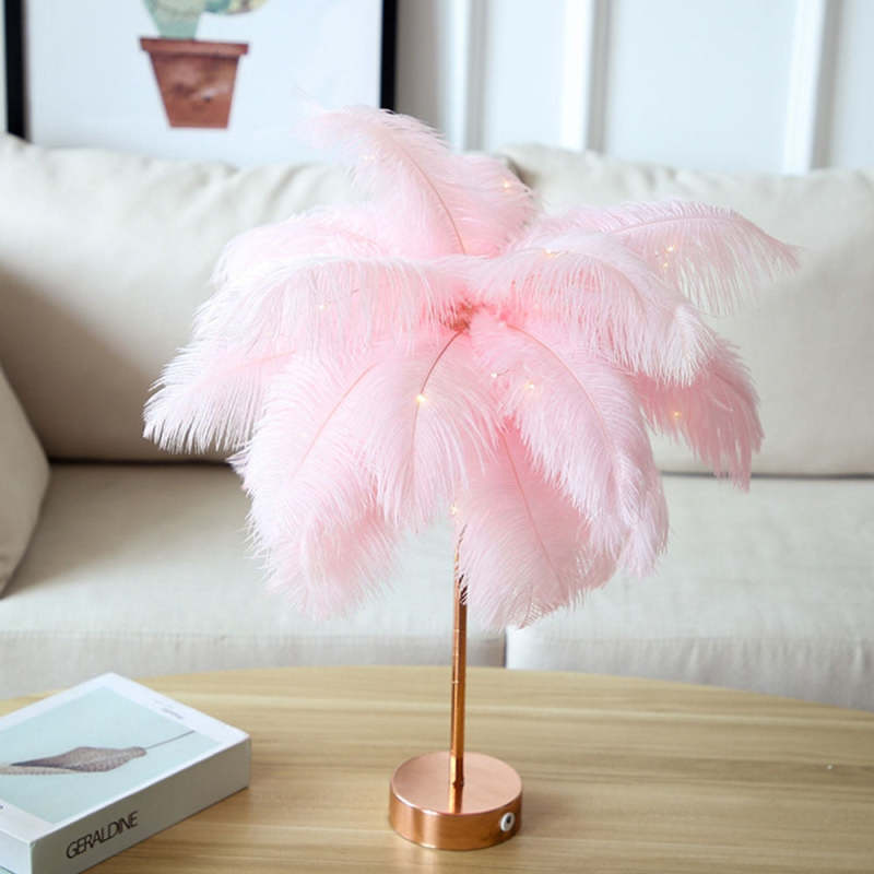 O'Moore Feather Table Lamp