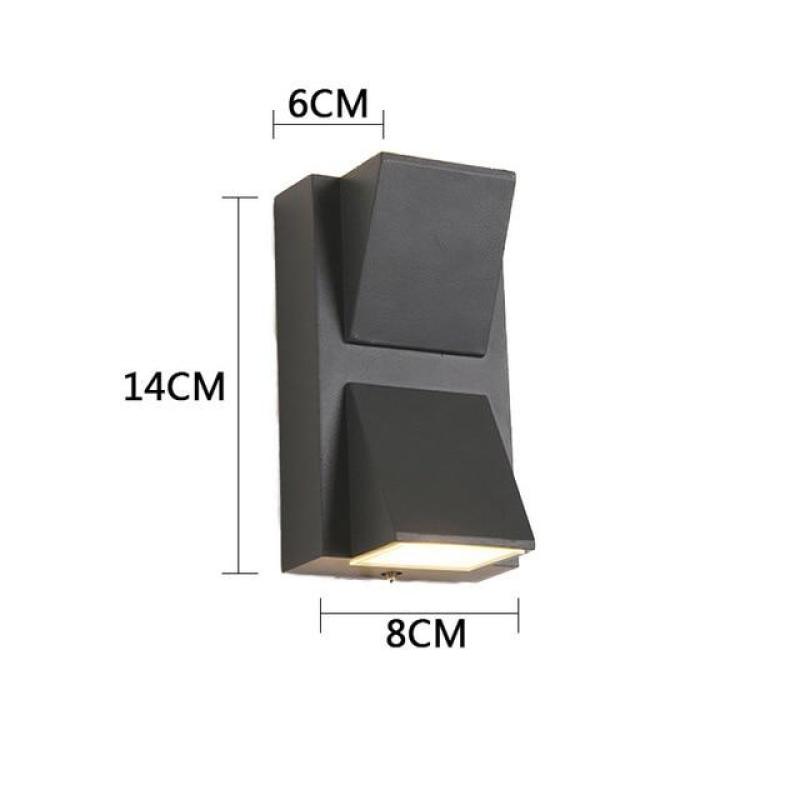 Modern Simple Outdoor Waterproof LED Wall Lamp