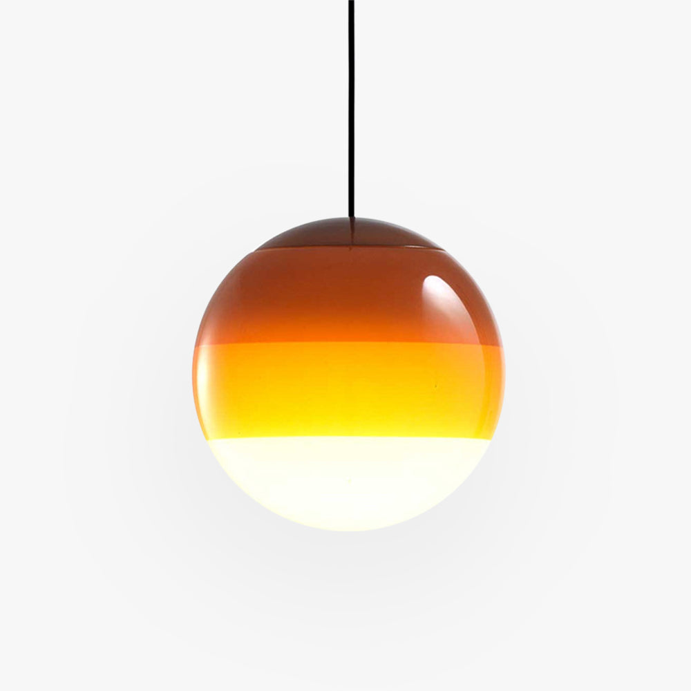 Valentina Colourful Glass Bubble Pendant Light, 6 Colour