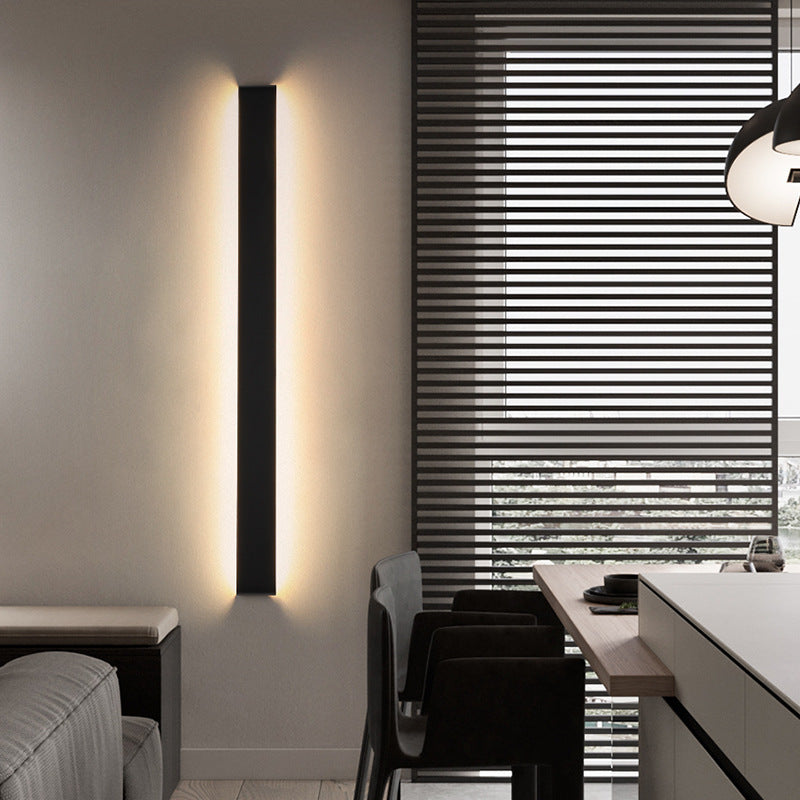 Modern Minimalist LED Aluminum Wall Lamp for Bedroom & Aisle