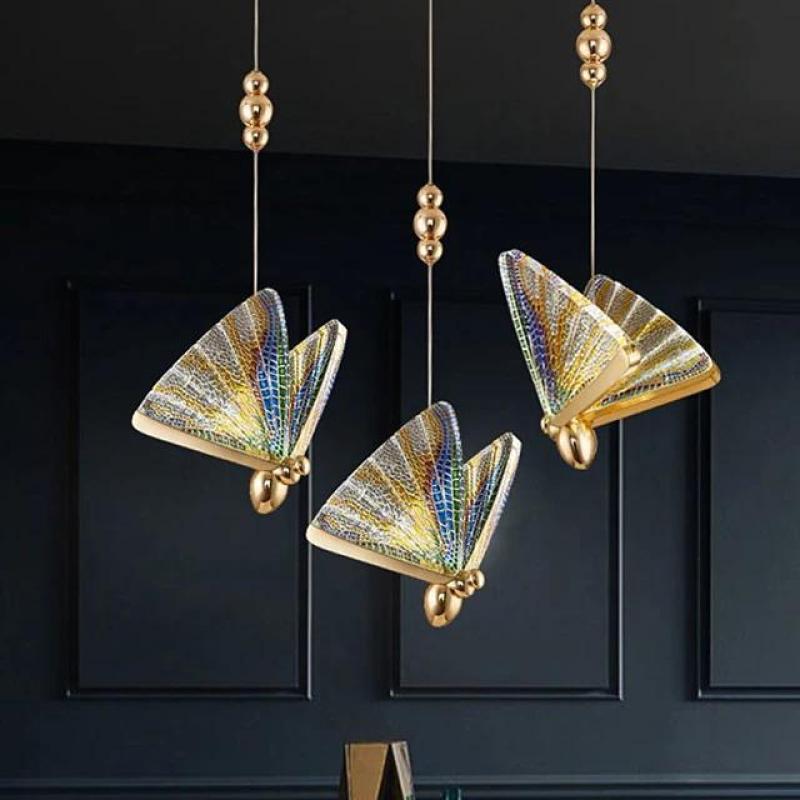 Butterfly Pendant Light for Bedroom