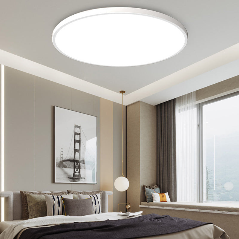 Modern Simple Style Waterproof Round Ceiling Light Colour Change for Bedroom, Bathroom & Balcony