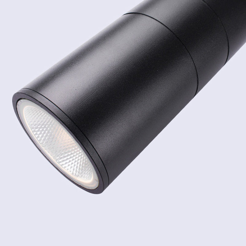 Orr Outdoor Wall Lamp Double-headed, Metal & Glass
