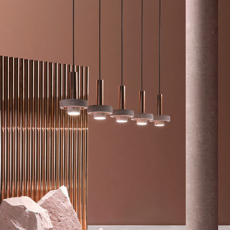 Zaid Pendant Light 4 Colour, Terrazzo
