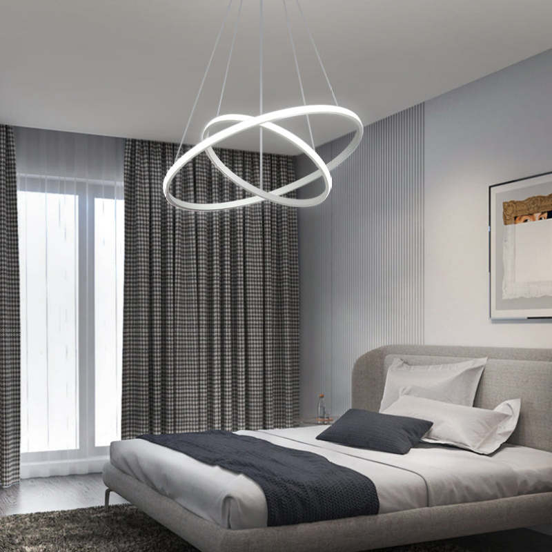 Arisha Pendant Light Outer Ring Illuminated, 2/3/4 Rings