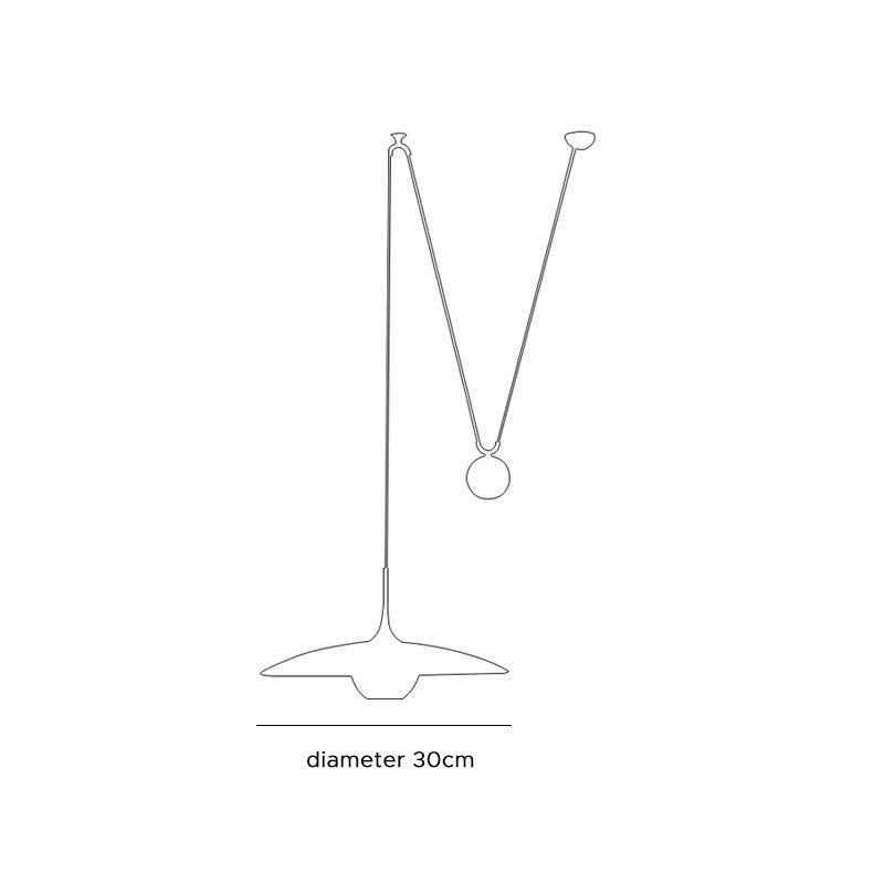 Cairns Pendant Light Height-adjustable, Dia30/50