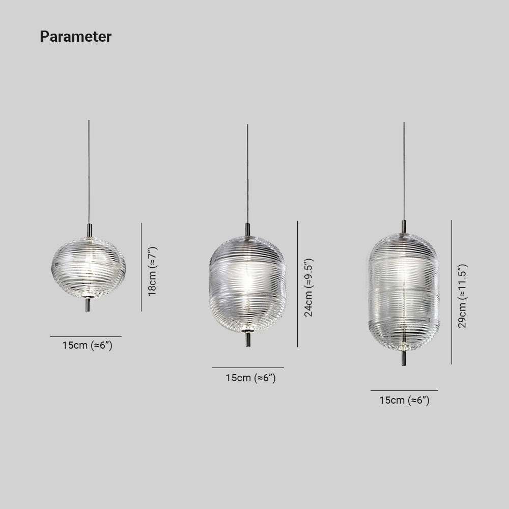 Hailie Pendant Light, 2 Colour, L 20CM/24CM/30CM