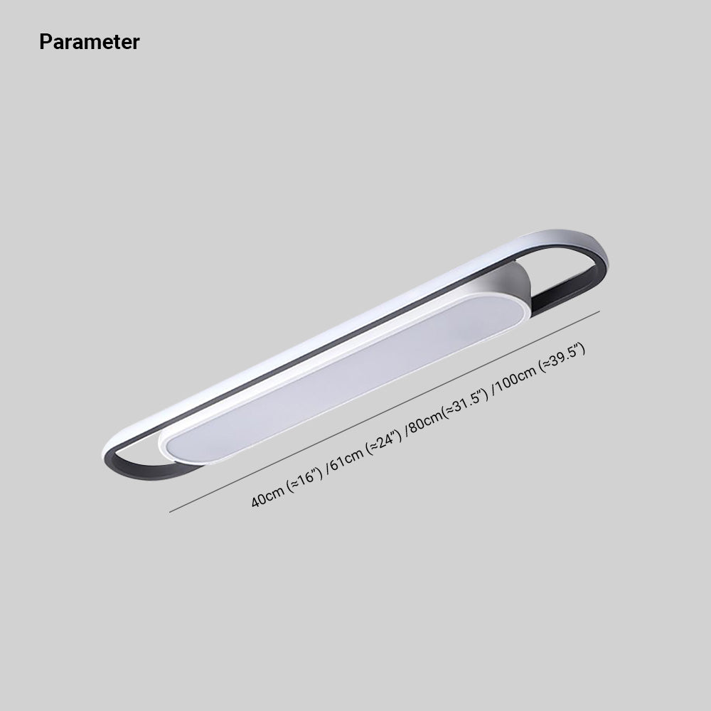 Quinn Dou-Layer Flush Mount Ceiling Light, L 40/61/80/100CM