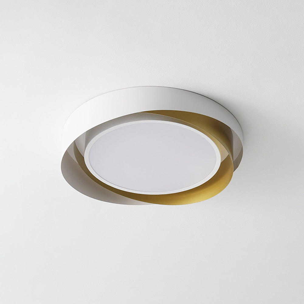 Quinn Unterputz-Deckenleuchte, 2 Farben, Durchmesser 40/50 cm