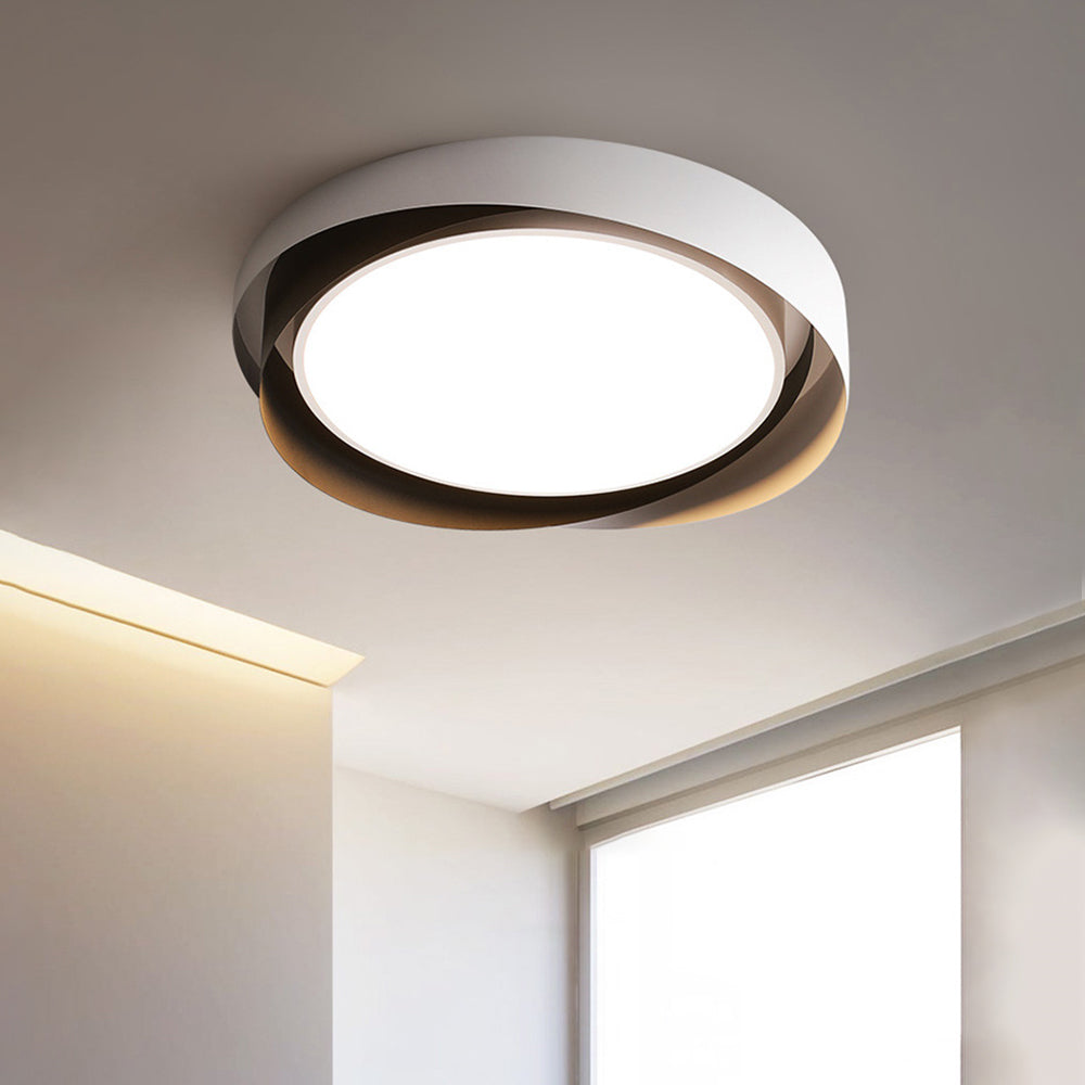 Quinn Flush Mount Ceiling Light 2 Colour, DIA 40/50CM