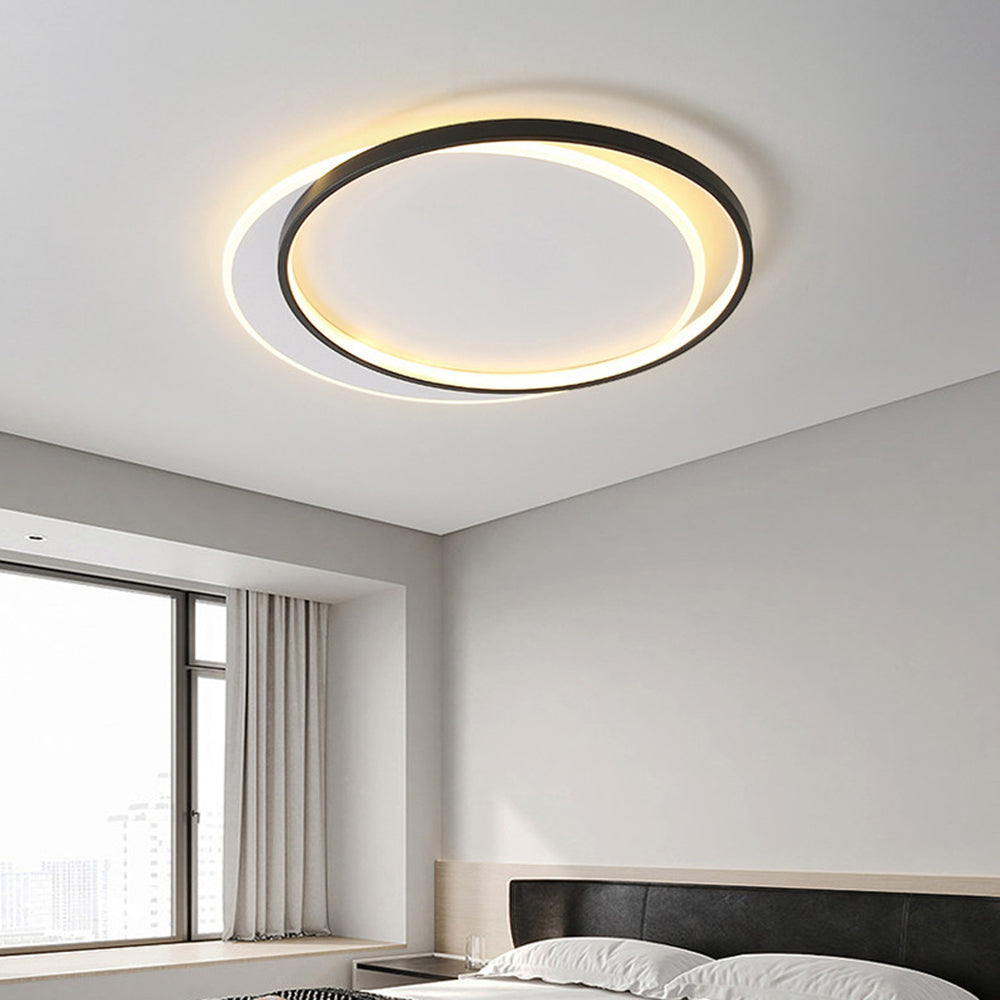 Quinn Flush Mount Ceiling Light 3 Colour Temperature Switchable, DIA 40/50CM
