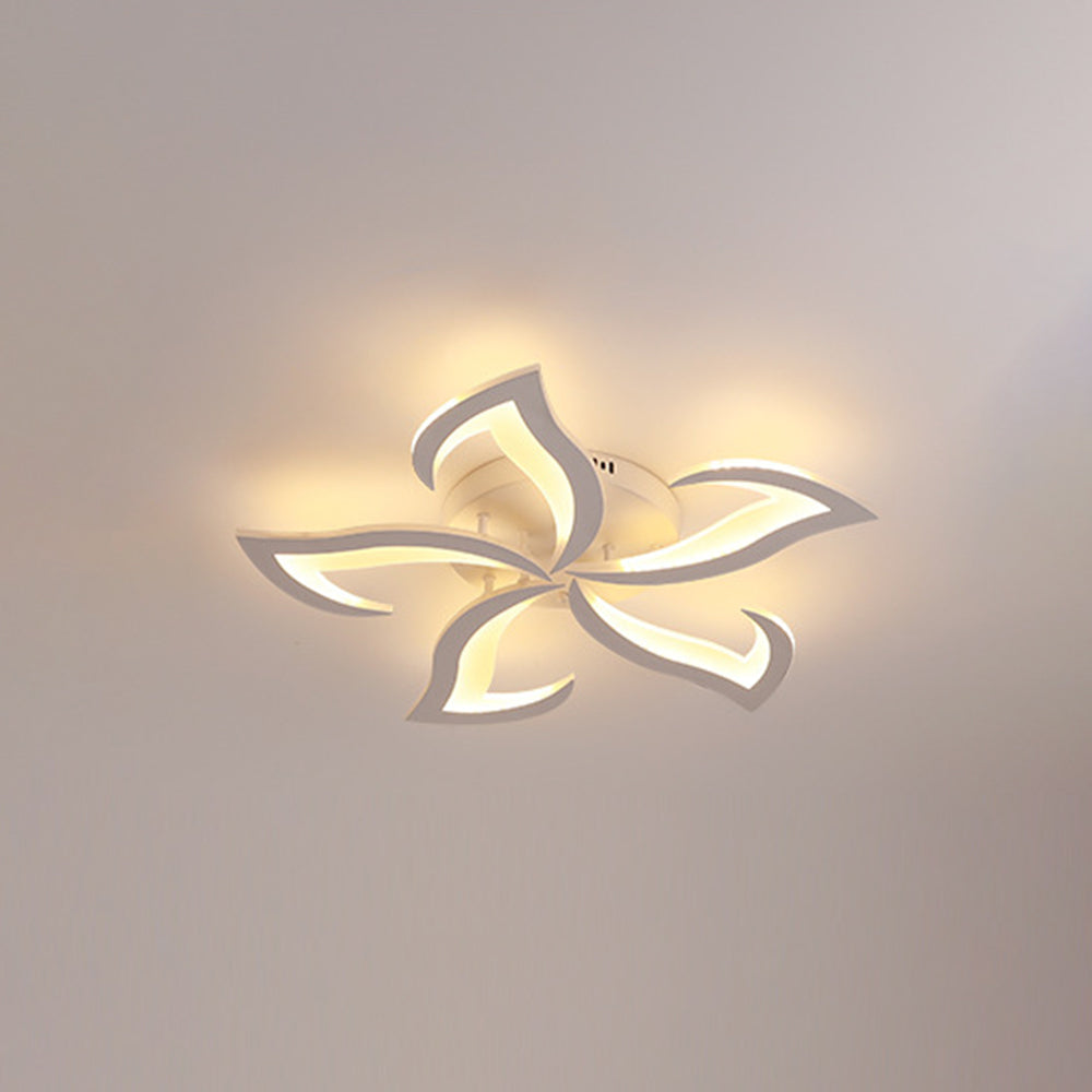 LED Acrylic Panel Chandelier Modern Geometric Modeling Design Ceiling Lamp
