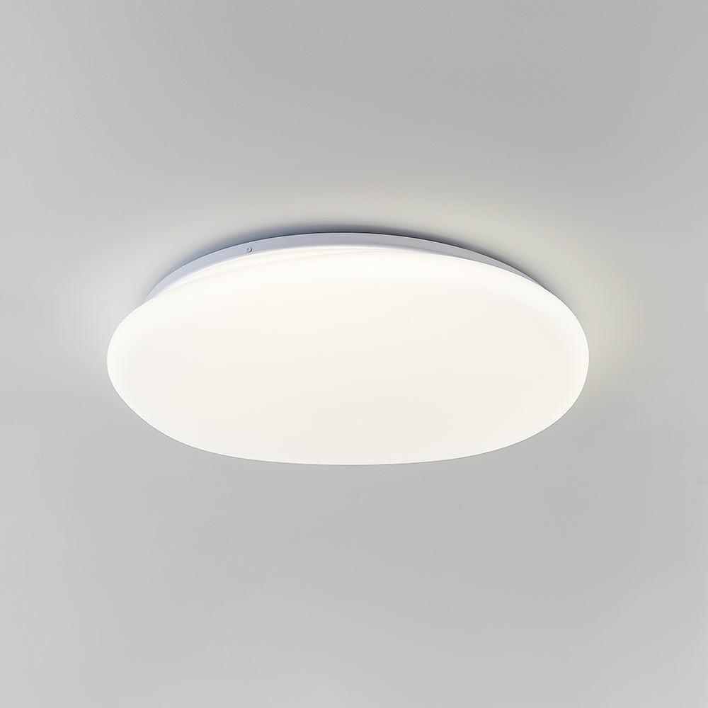 Quinn Unterputz-Deckenleuchte, Kieselsteinform, Durchmesser 38/45/55 cm