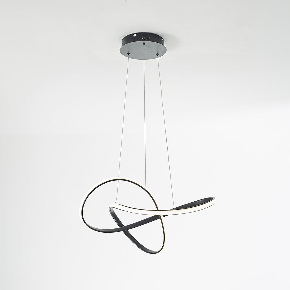 Nordic Clover Ring LED Modern Chandelier for Living Room & Bedroom