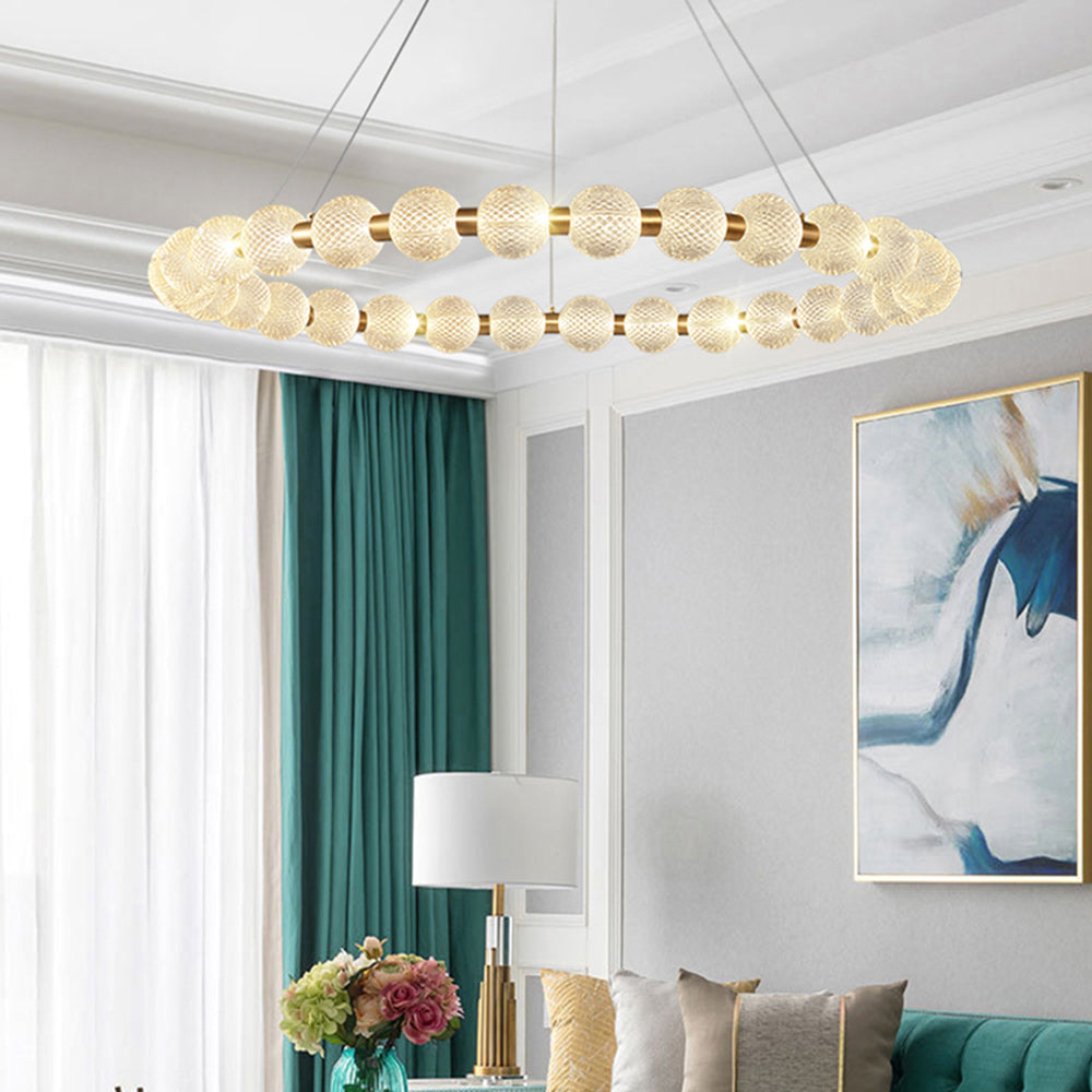 Hailie Pendant Light Ring, 62/82/102cm