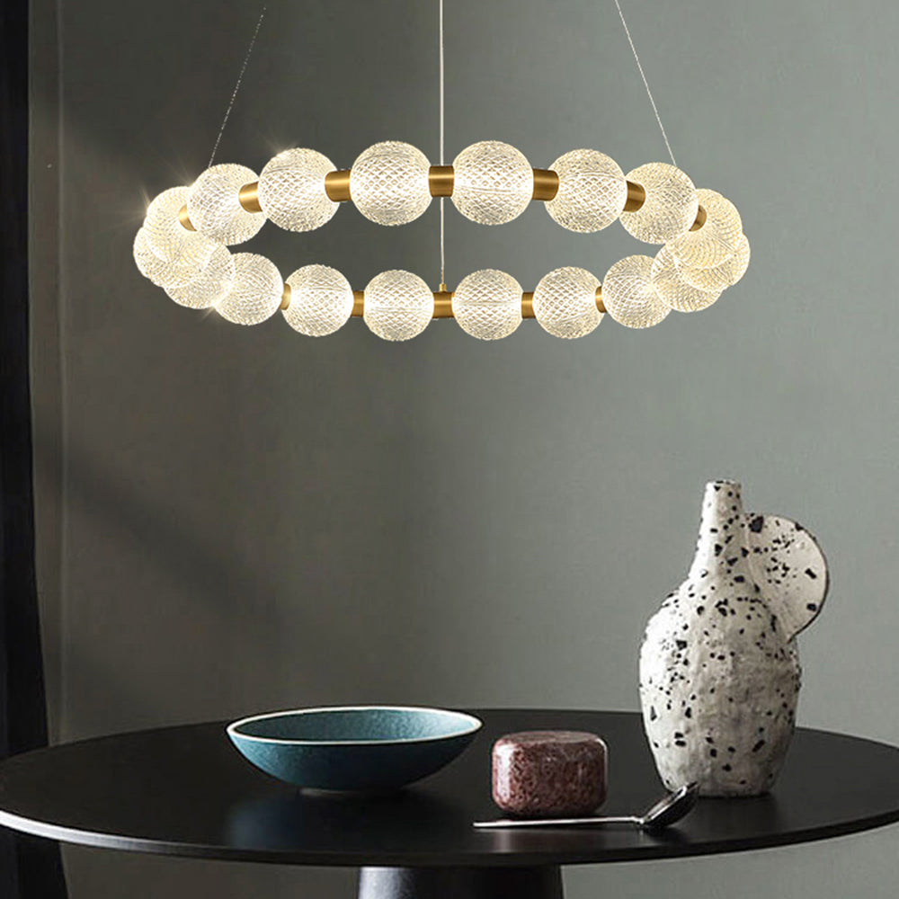 Hailie Pendant Light Ring, 62/82/102cm