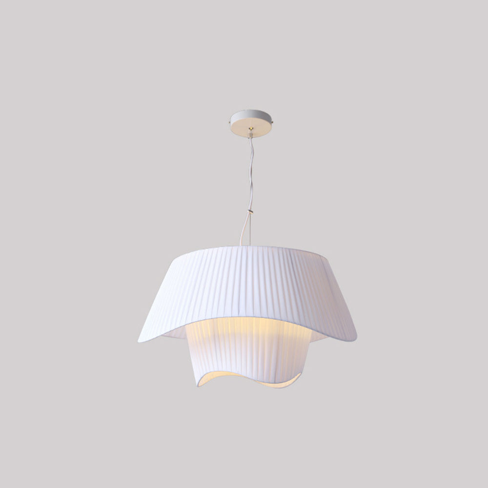 Renée Pendant Light 3 Colour Temperature Changeable, Fabric, Dia 50/60cm