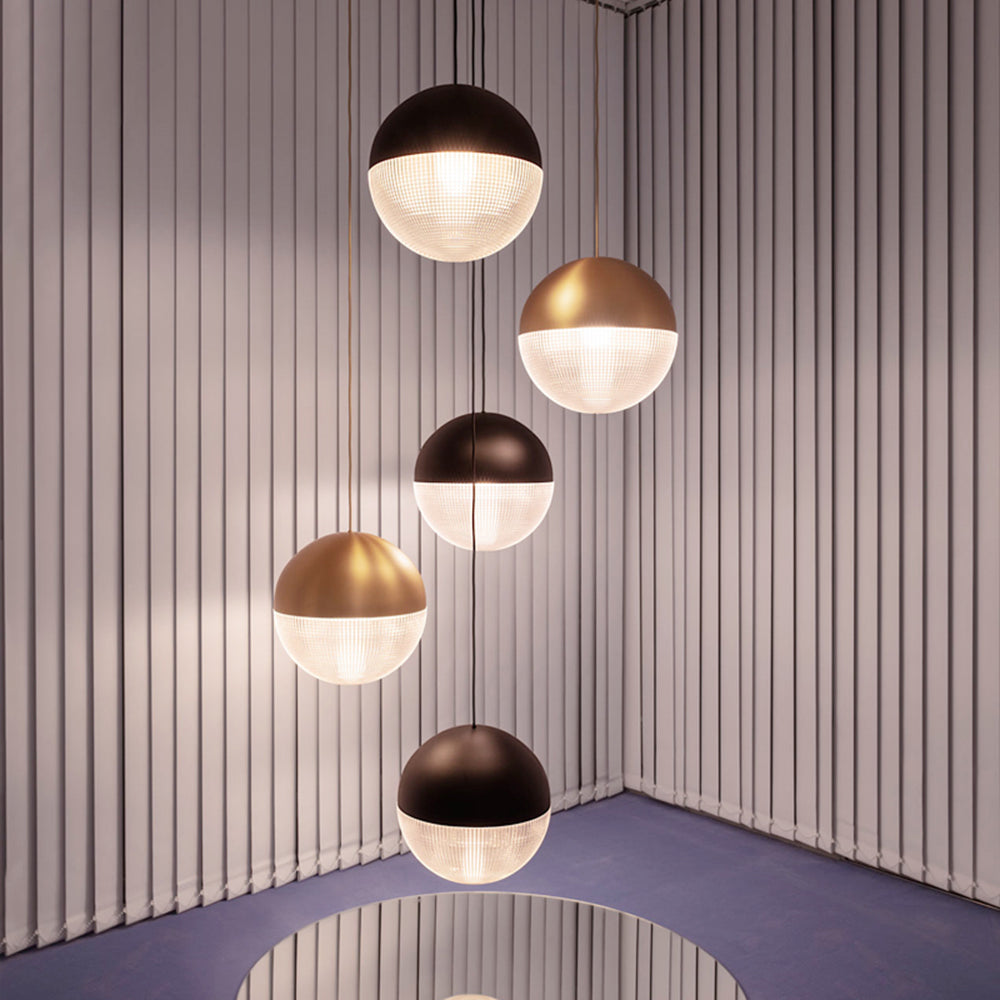 Hailie Pendant Light 2 Colour, Dia 20/30cm