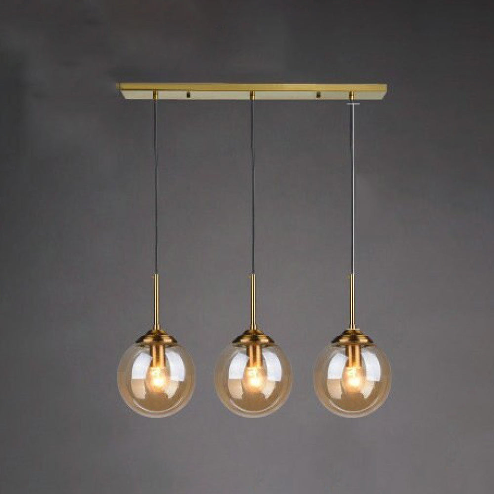 Valentina Pendant Light Clear Bubble Gradient