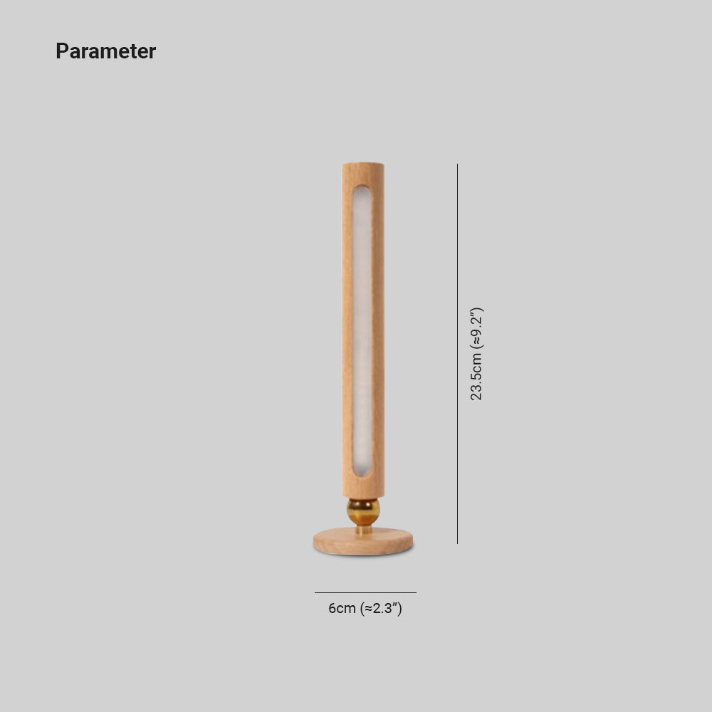 360° Rotatable Wooden Wall Light Smart LED