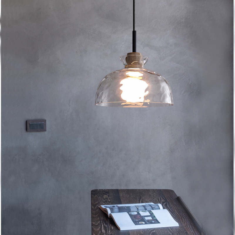 Nordic Chandelier Glass Pendant Light for Restaurant Aisle Porch Balcony Corridor