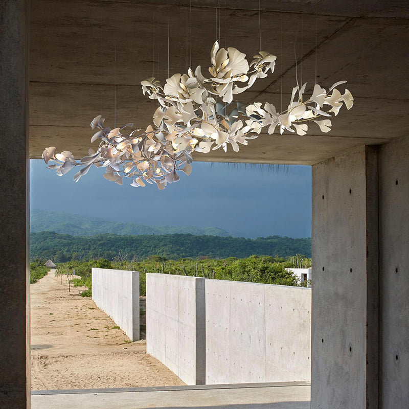 Olivia Chandelier Artistic Design, Metal & Ceramic 60/80cm