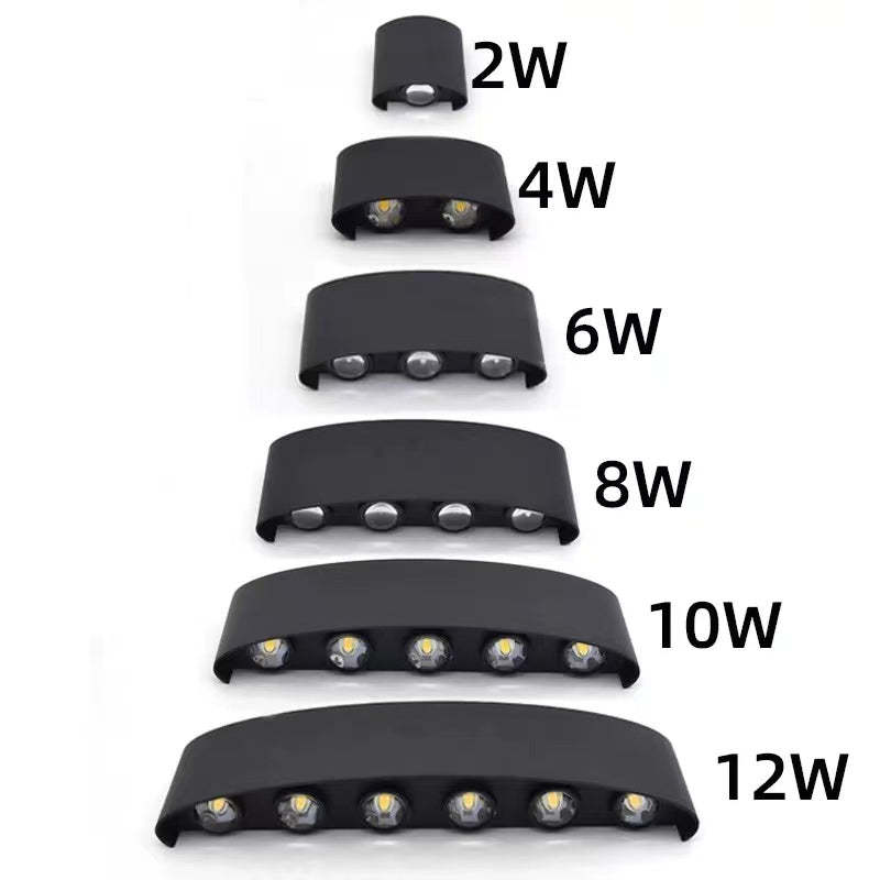 Outdoor Waterproof Aluminum LED Wall Light Wall Scone