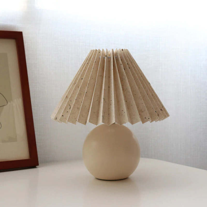 Yamato Style Rattan Vintage Table Lamp
