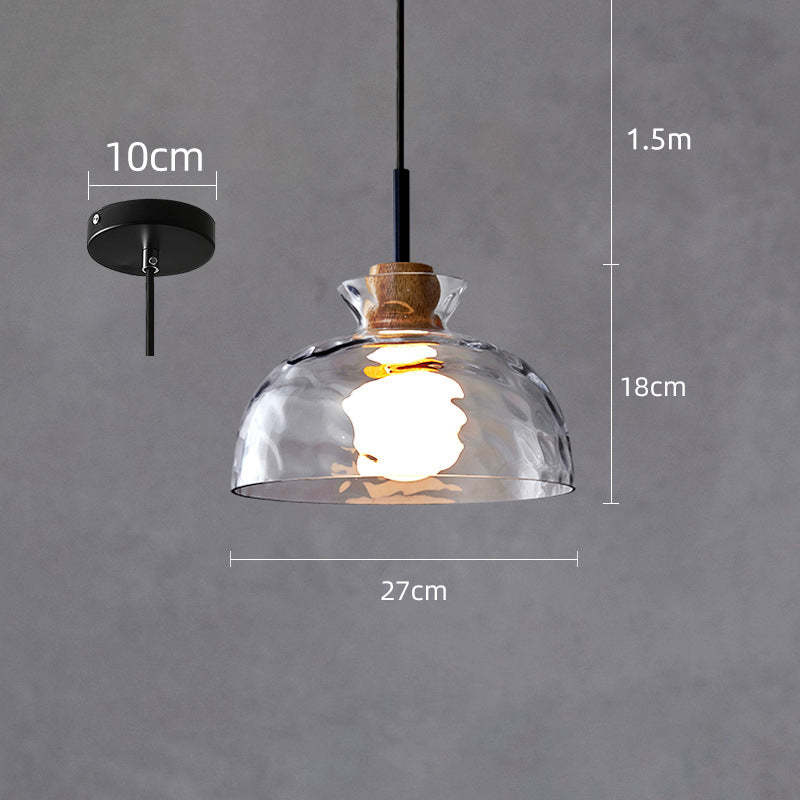 Nordic Kronleuchter Glas Pendelleuchte für Restaurant Gang Veranda Balkon Korridor