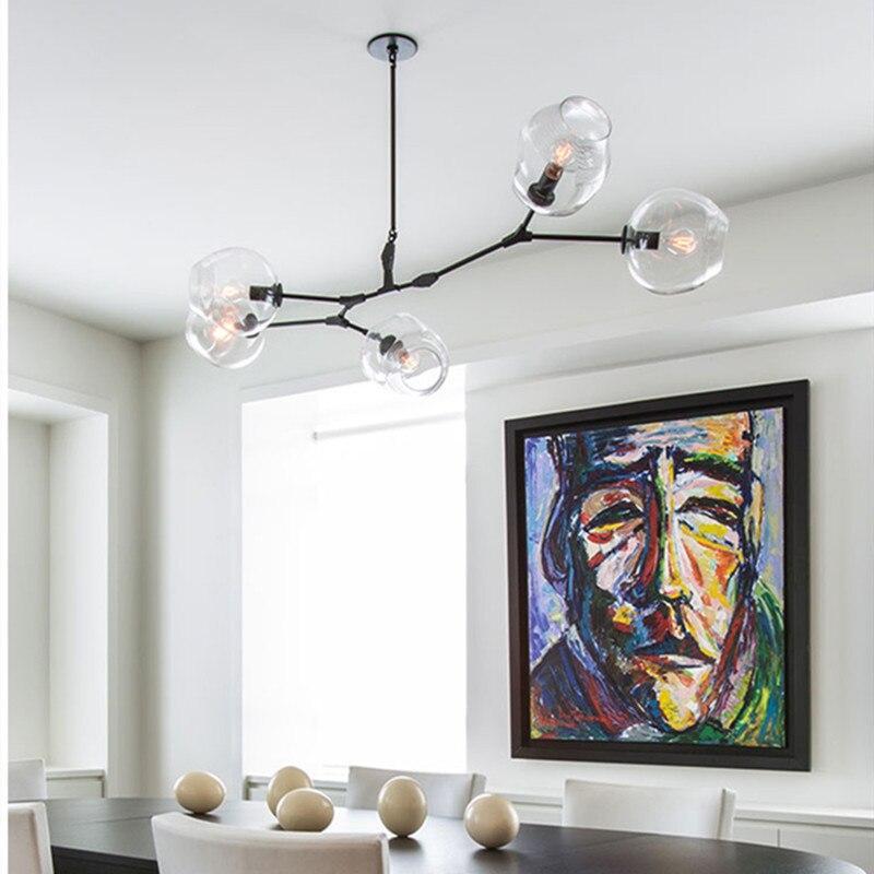 Molecular Tree Hanging Pendant Light - Living Room - Glass
