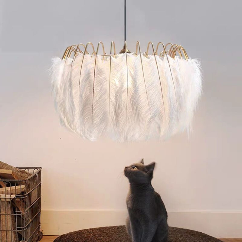 O'Moore Pendant Light Crown Shaped, Feather