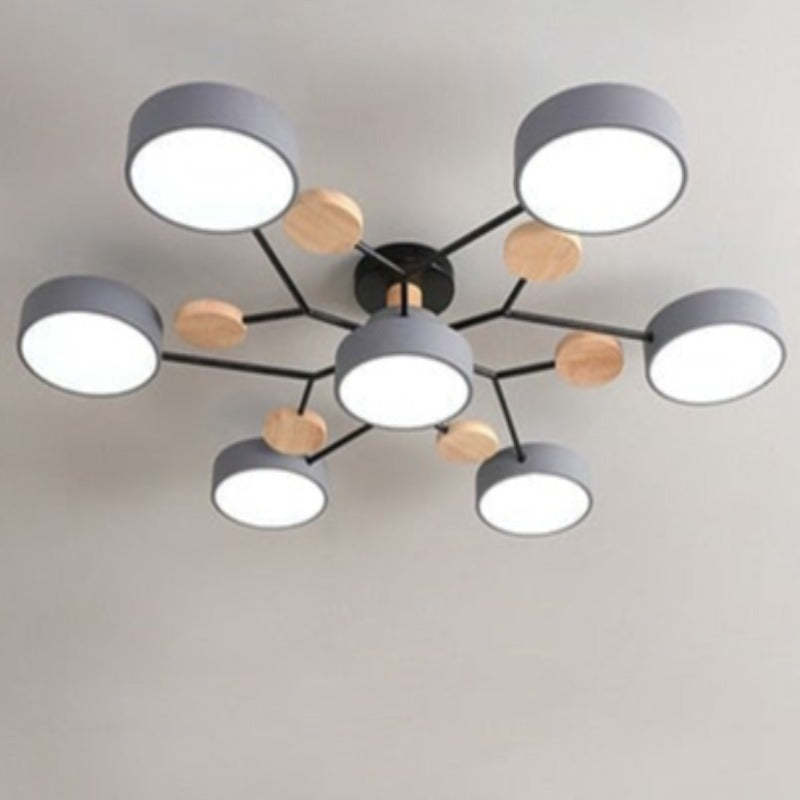 Modern Round LED Ceiling Light For Living Room, Bedroom