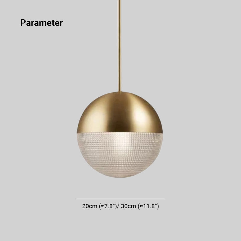 Hailie Pendant Light 2 Colour, Dia 20/30cm