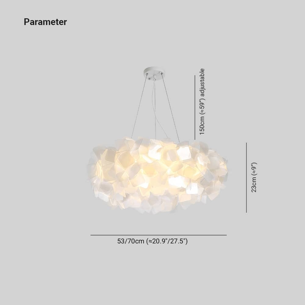Bella Flower Pendant Light, 6 Colour
