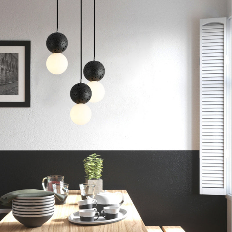 Valentina Pendant Light 3 Colour, Dolomite