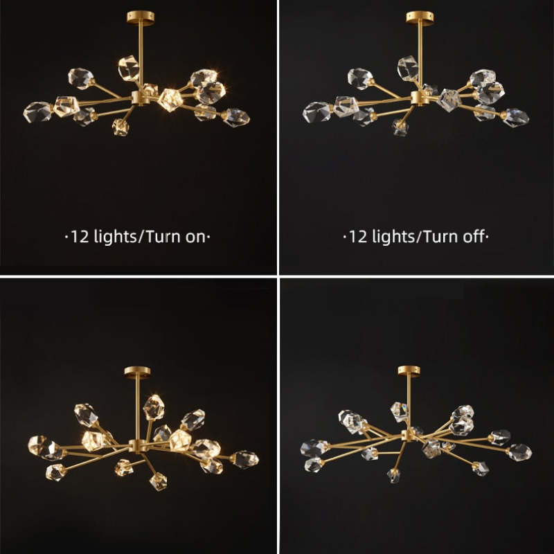 Modern LED Chandeliers Crystal Pendant Light
