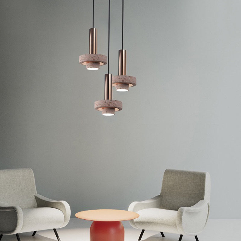 Zaid Pendant Light 4 Colour, Terrazzo