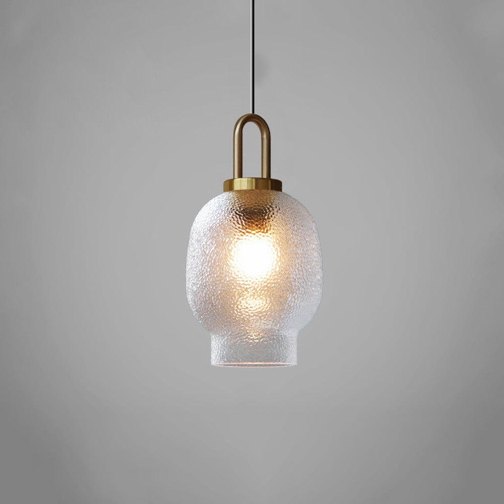 Hailie Frosted Glass Pendant Light, DIA 26/18/22CM