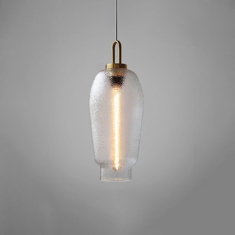Hailie Frosted Glass Pendant Light, DIA 26/18/22CM