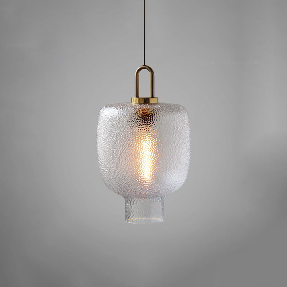 Hailie Frosted Glass Pendant Light, DIA 26/18/22CM