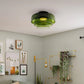 Morandi Modern Simple Creative Glass Flush Mount Ceiling Light
