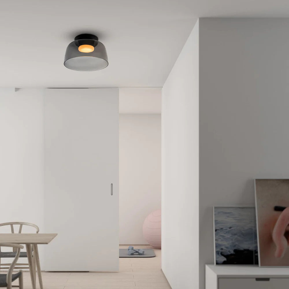 Morandi Modern Simple Creative Glass Flush Mount Ceiling Light