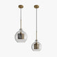 Oneal Pendant Light, Metal & Glass