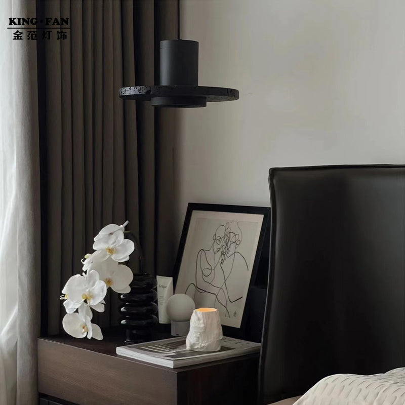 Zaid Black Pendant Light, DIA 18CM/28CM/33CM